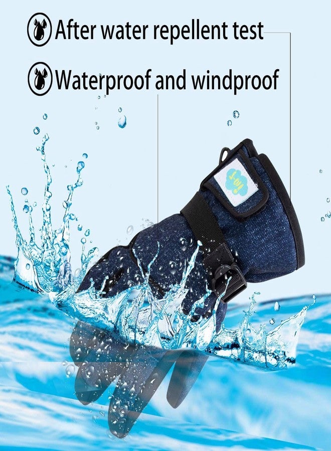 7-Mi Waterproof Gloves for Kids,Winter Skiing Boy Girl Snowboard Waterproof Thermal Gloves for Outdoor/Indoor Activities -(6 to 8T) - Image 5